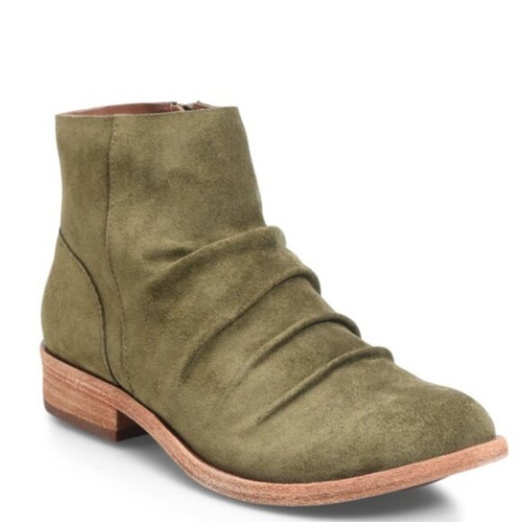 Kork-Ease Shoes - KORK-EASE GIBA OLIVE SUEDE BOOTIES SZ 10M